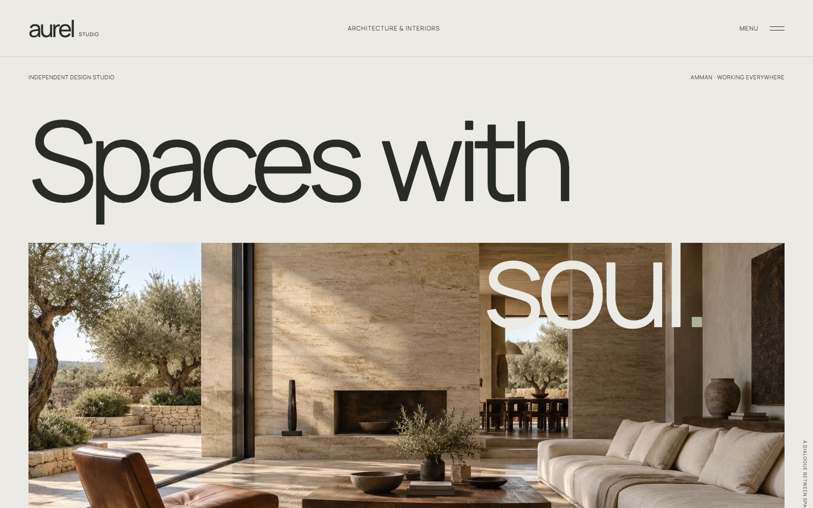Aurel Studio website preview